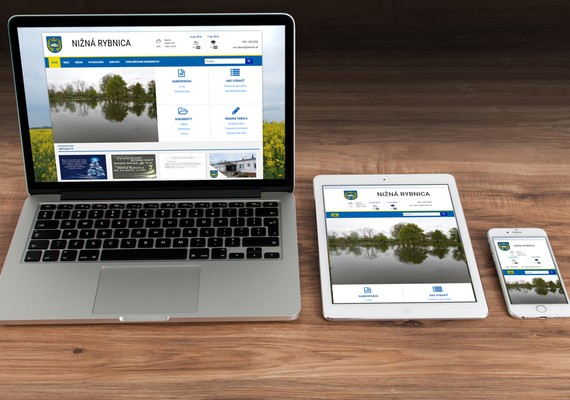 Vytvorenie oficiálnej webstránky obce Nižná Rybnica v responzívnom dizajne a systémom na manažovanie obsahu (CMS).